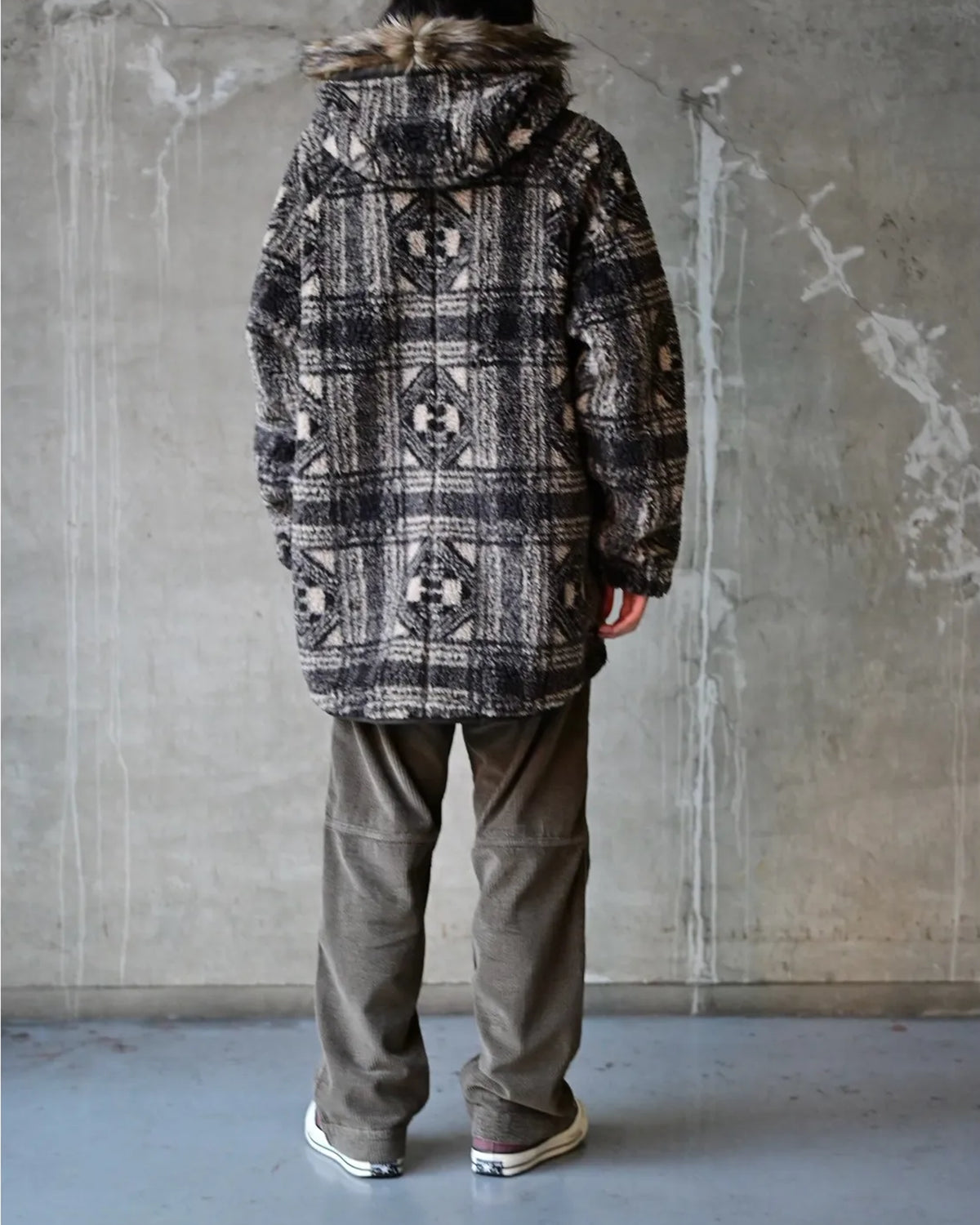RRL / フェイクファートリム フリース ジャケット (MNNRRKNI16820231)