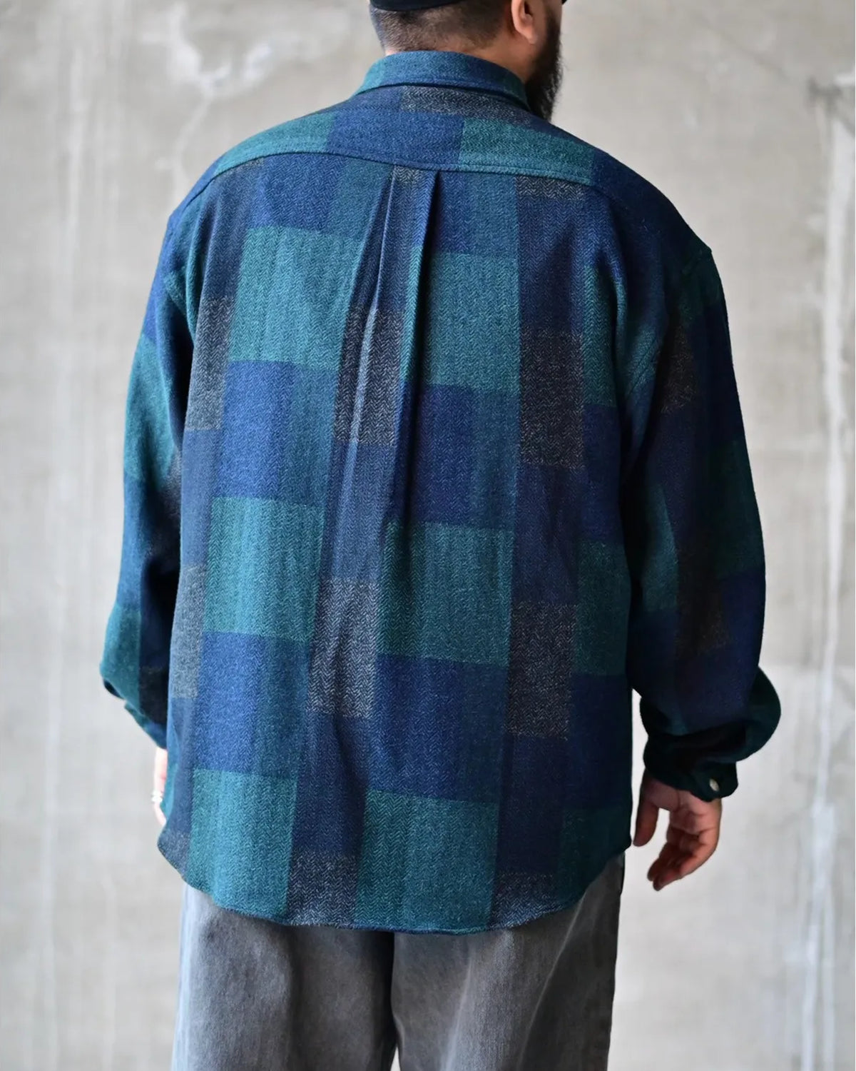 DESCENDANT / VANNING PLAID LS SHIRT (262CPDS-SHM02)