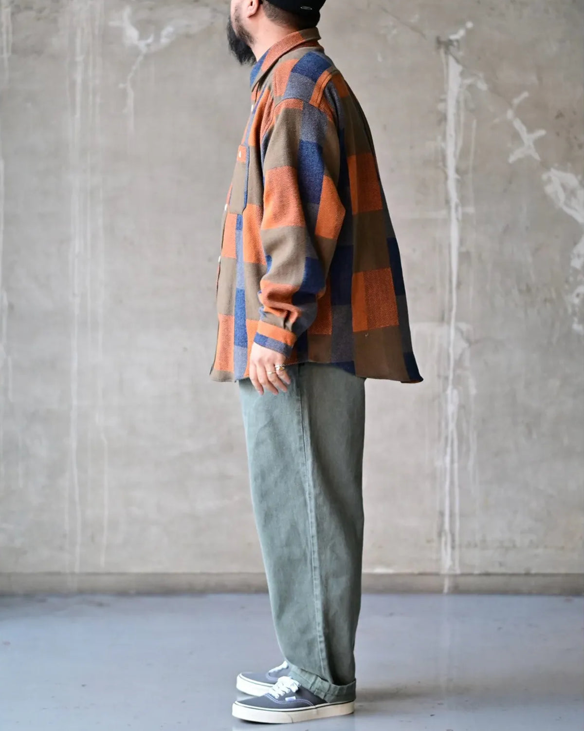 DESCENDANT / VANNING PLAID LS SHIRT (262CPDS-SHM02)