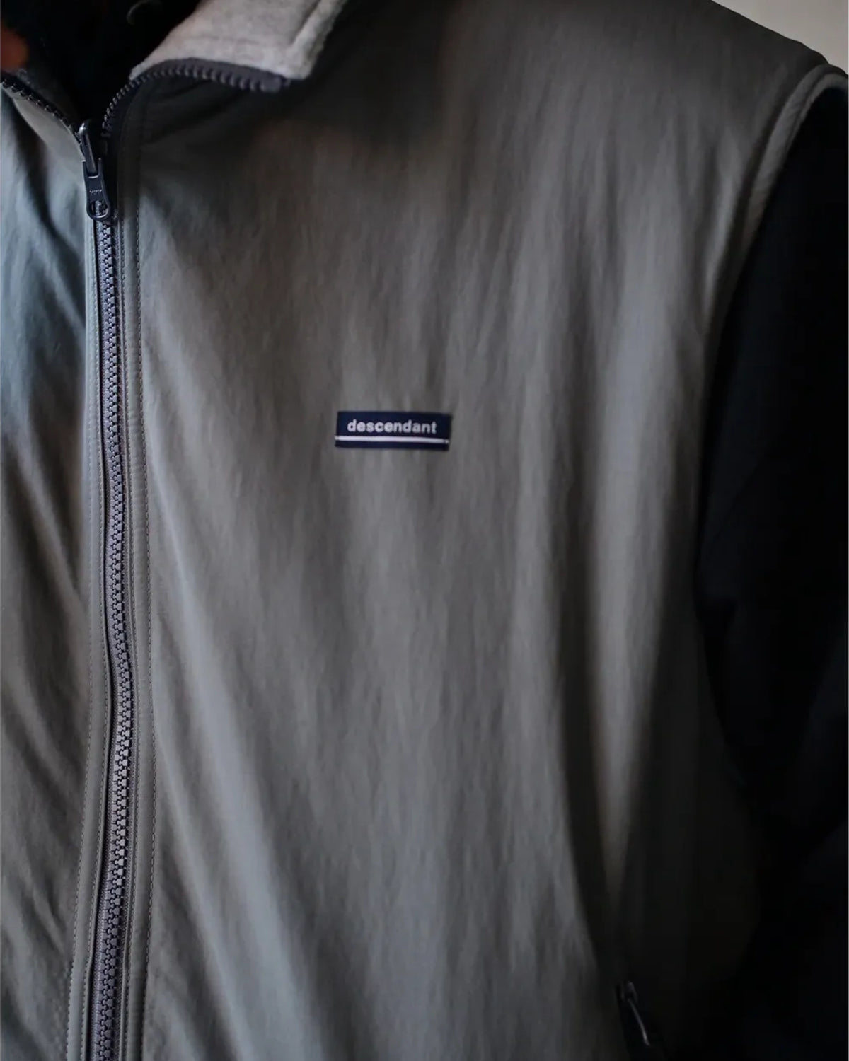 DESCENDANT / DAVID NYLON VEST (262TQDS-JKM03)