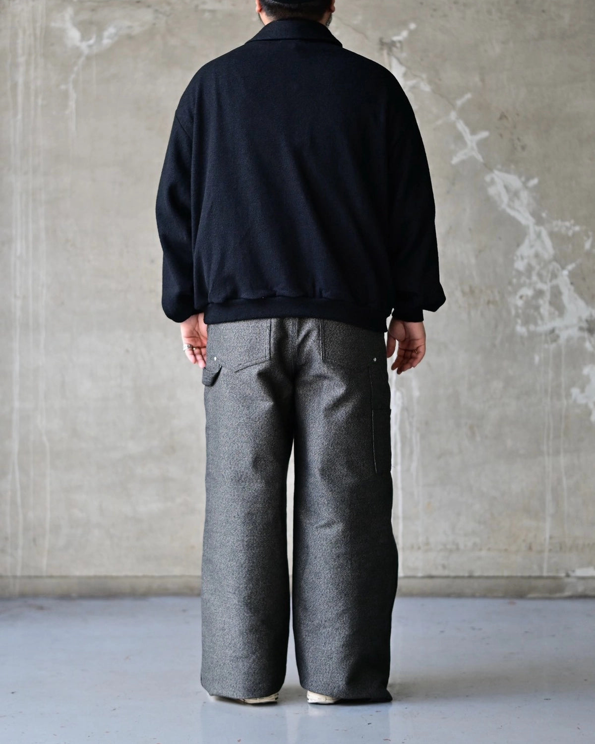 COOTIE PRODUCTIONS / W/N Boucle Polo Cardigan (CTE-26A307)
