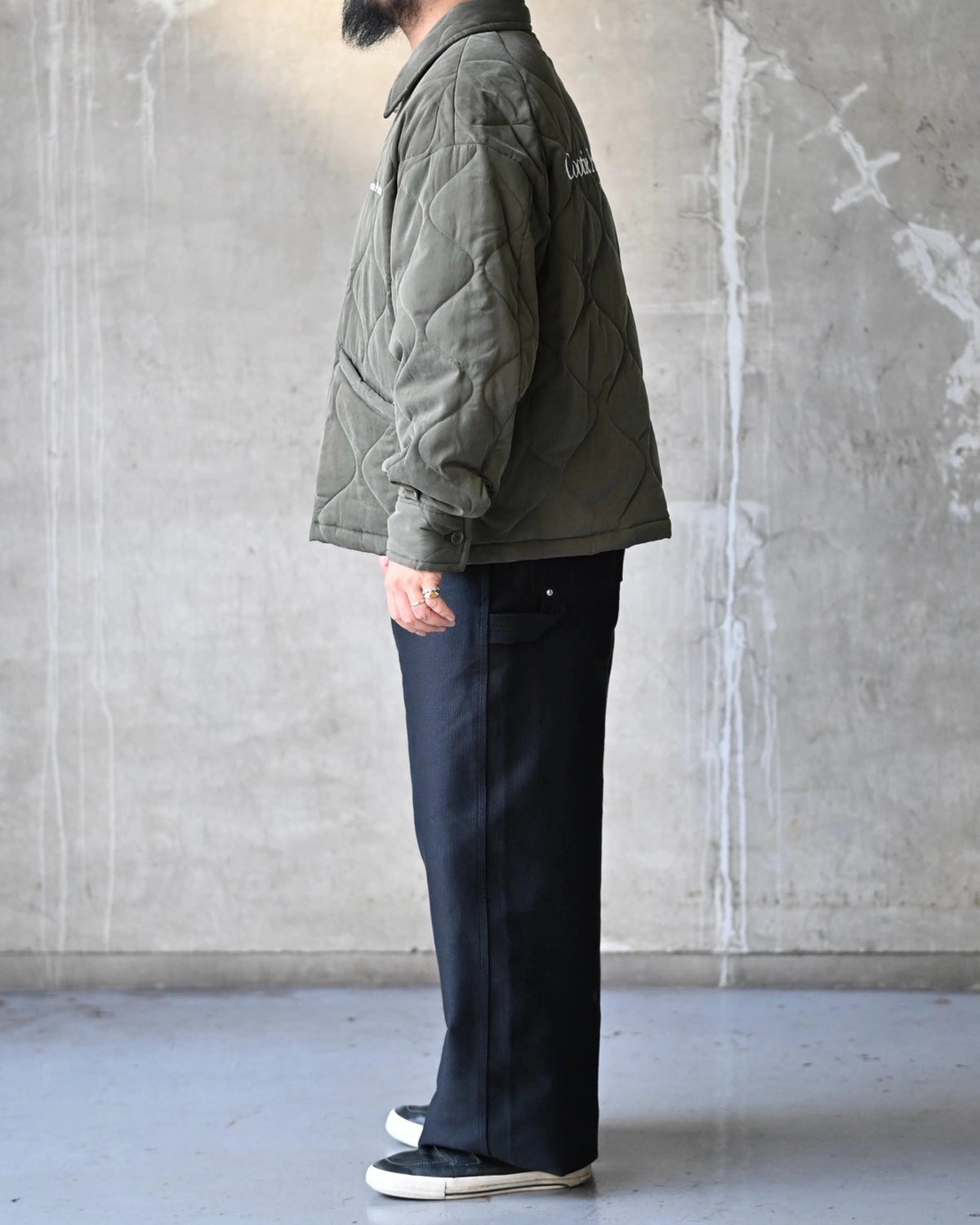 COOTIE PRODUCTIONS / Cu/Ny Satin Vietnam Liner Jacket (CTE-26A207)