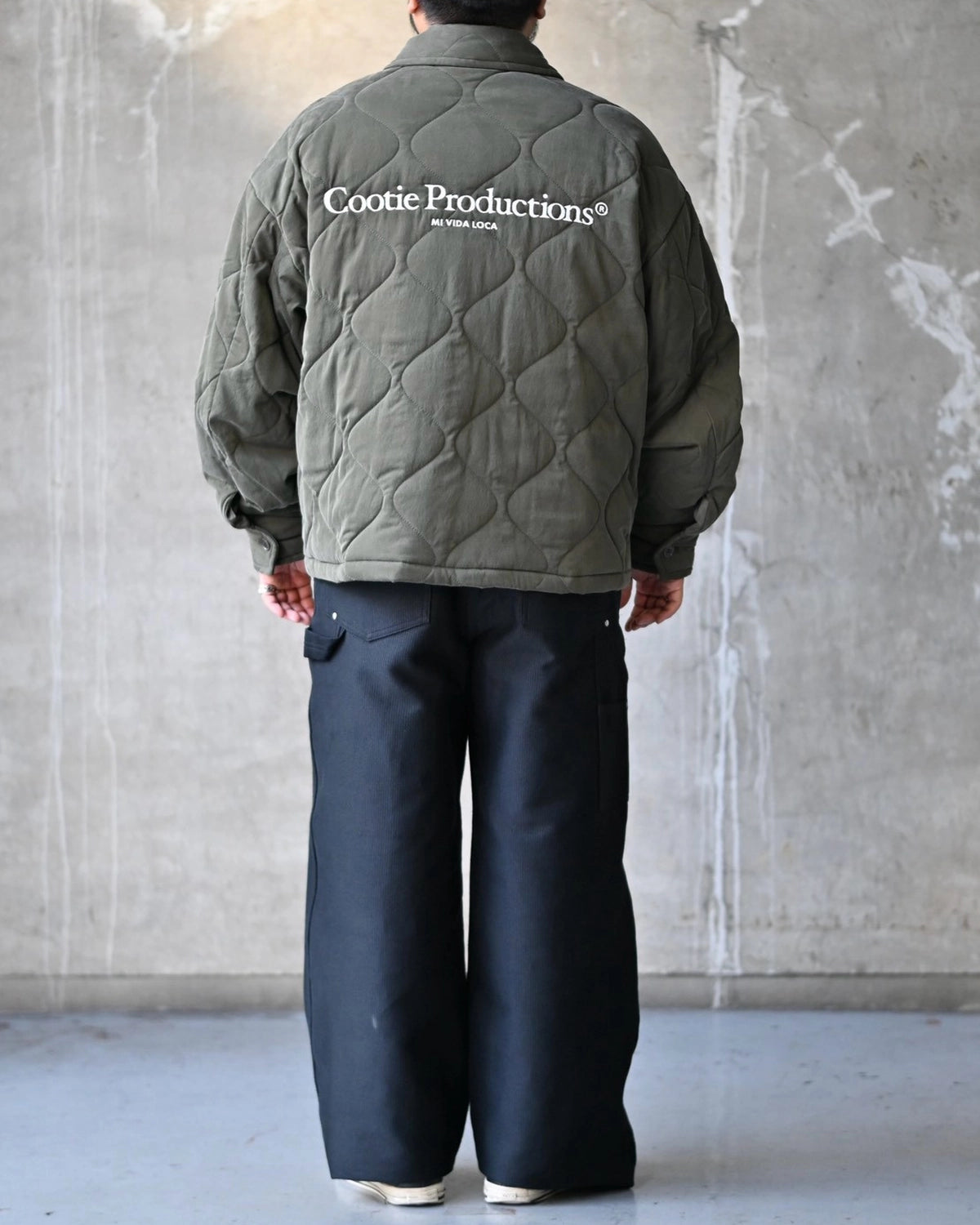 COOTIE PRODUCTIONS / Cu/Ny Satin Vietnam Liner Jacket (CTE-26A207)