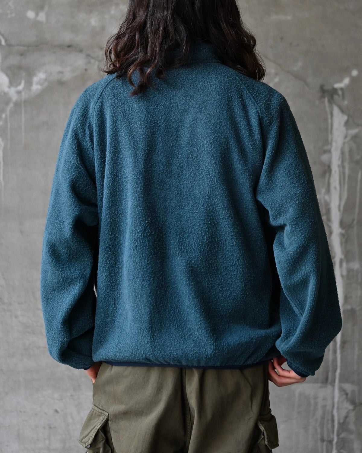 A.PRESSE / Vintage Silk Fleece Harf ZIP Jacket (26AAP-01-29)