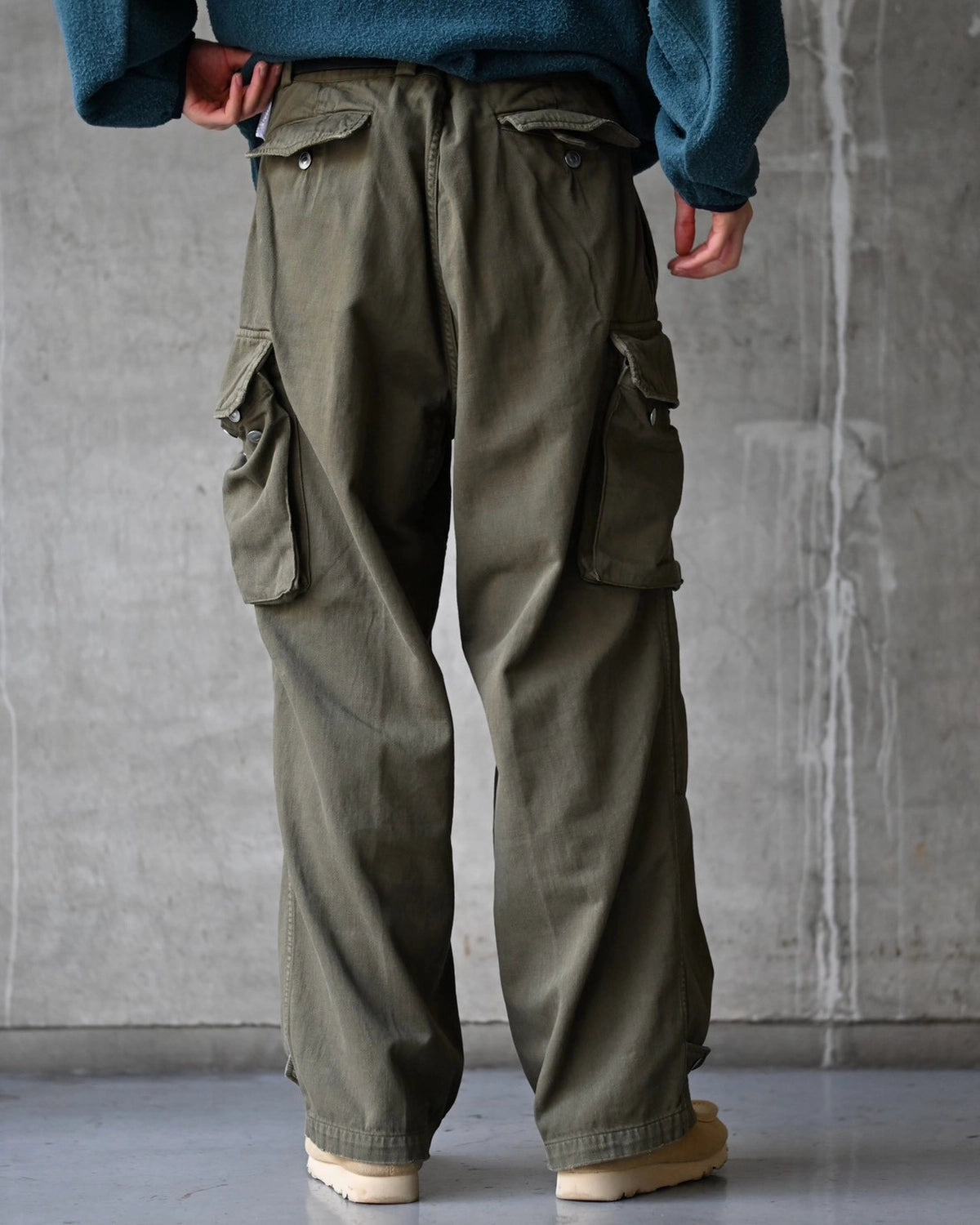 A.PRESSE / Vintage FA HBT M-47 Pants (26AAP-04-27)
