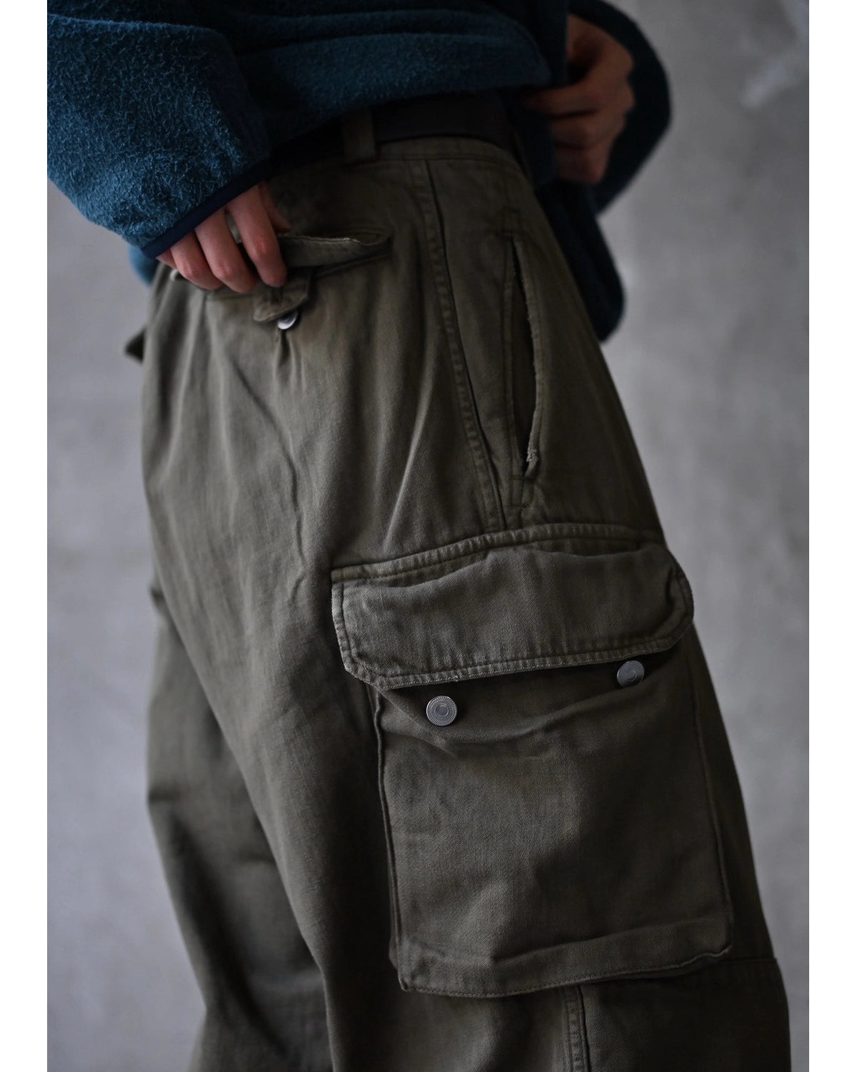 A.PRESSE / Vintage FA HBT M-47 Pants (26AAP-04-27)