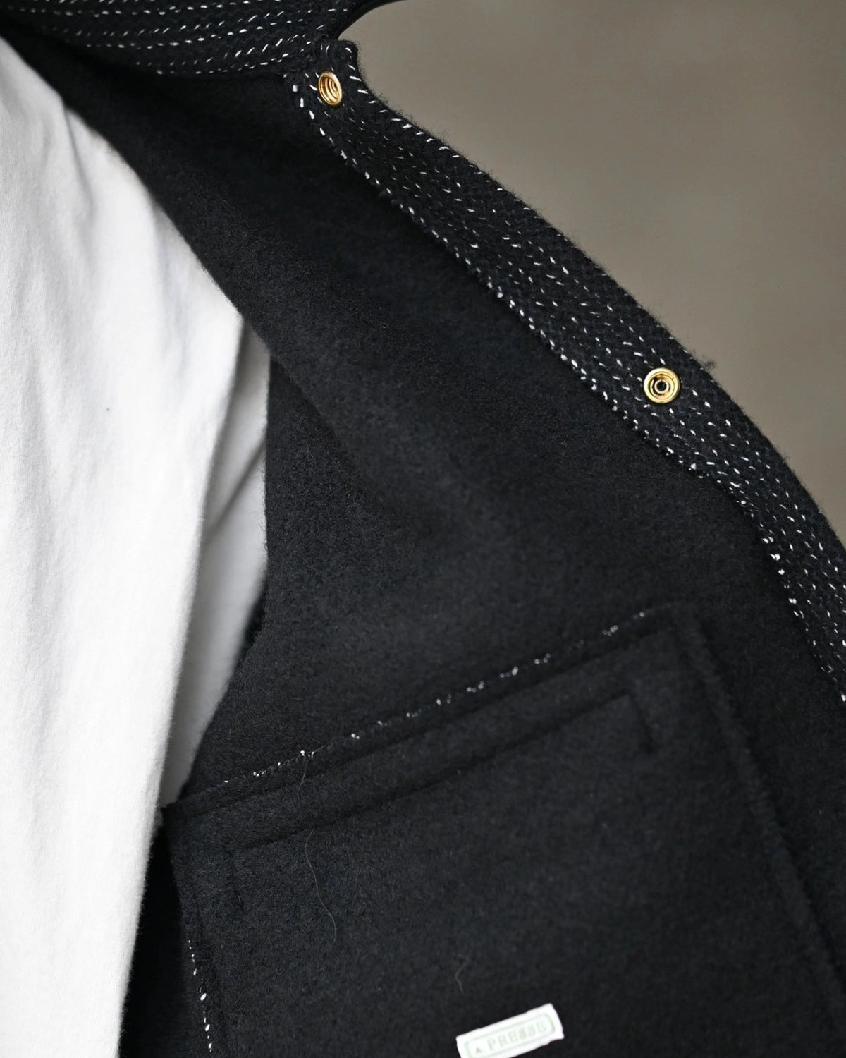 A.PRESSE / Cashmere Beach Cloth Jacket (26AAP-01-11)