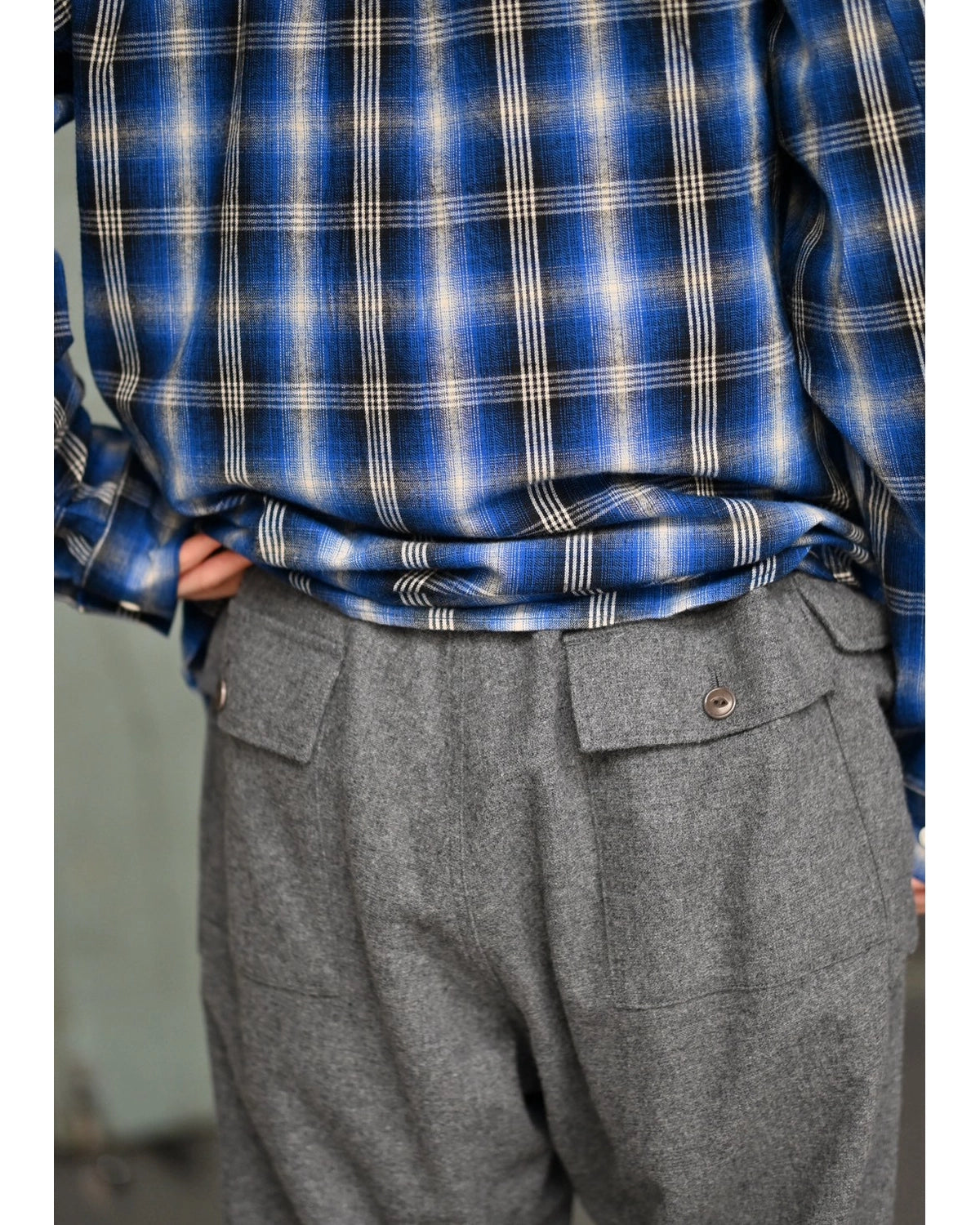 NONNATIVE × Rafu / WORKER SHIRT JACKET COTTON TWILL OMBRE CHECK (NN-S4905)