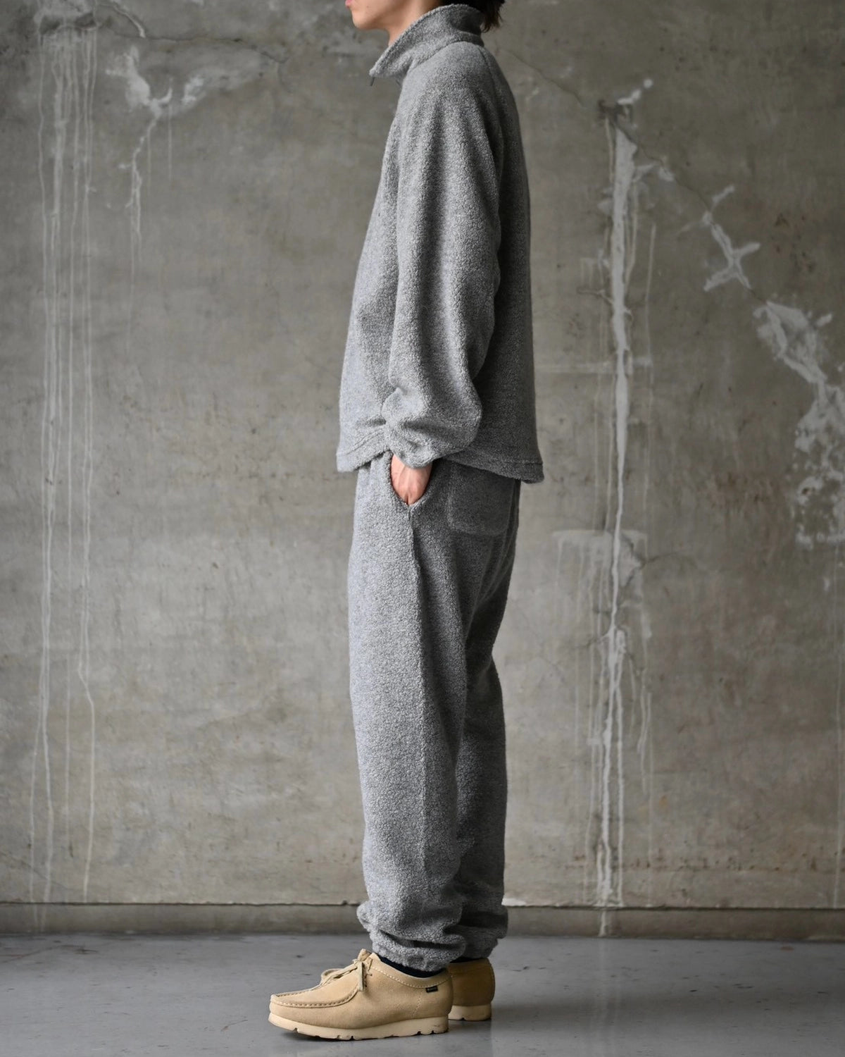 NONNATIVE / HIKER EASY PANTS WOOL POLY NYLON PILE (NN-P4924)