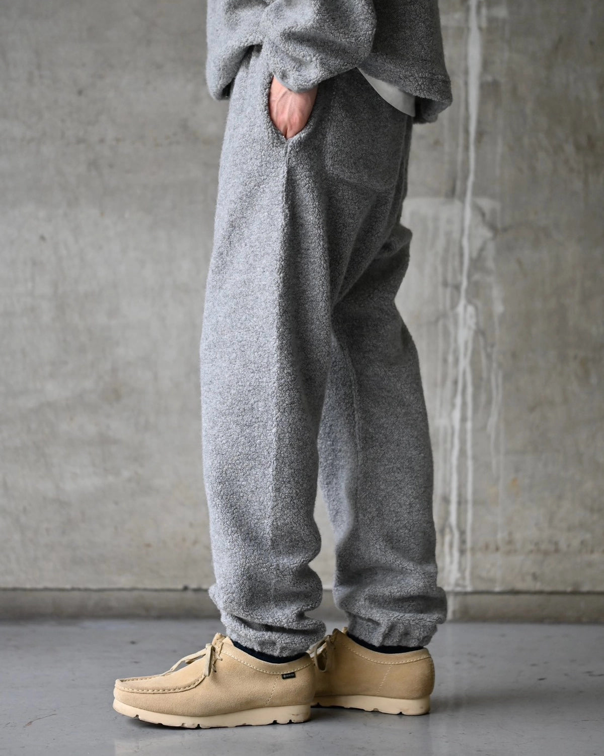 NONNATIVE / HIKER EASY PANTS WOOL POLY NYLON PILE (NN-P4924)