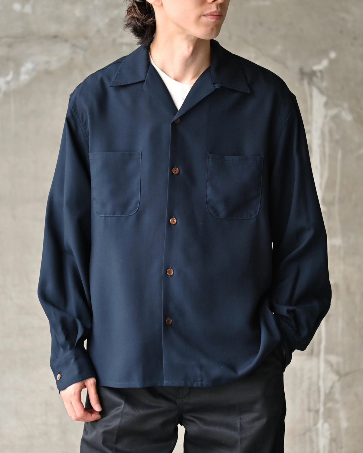 WACKO MARIA / 50'S SHIRT L/S -TYPE-1- (26FW-WMS-OC03)