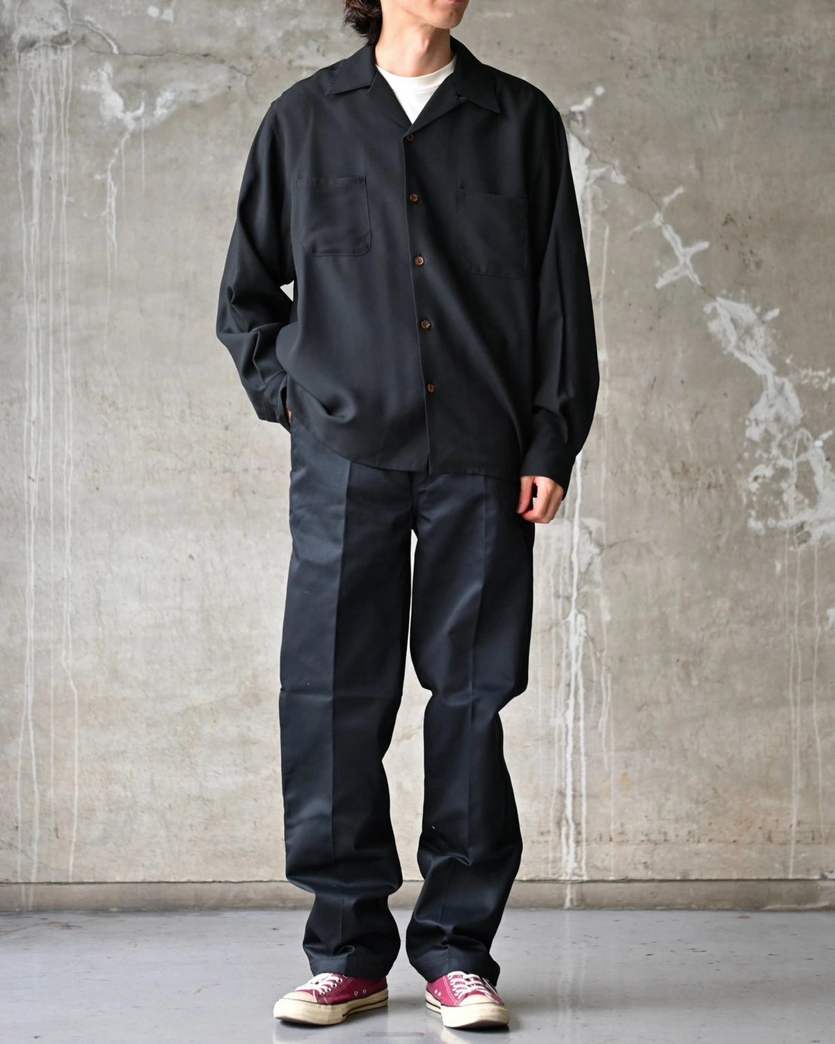 WACKO MARIA / 50'S SHIRT L/S -TYPE-1- (26FW-WMS-OC03)