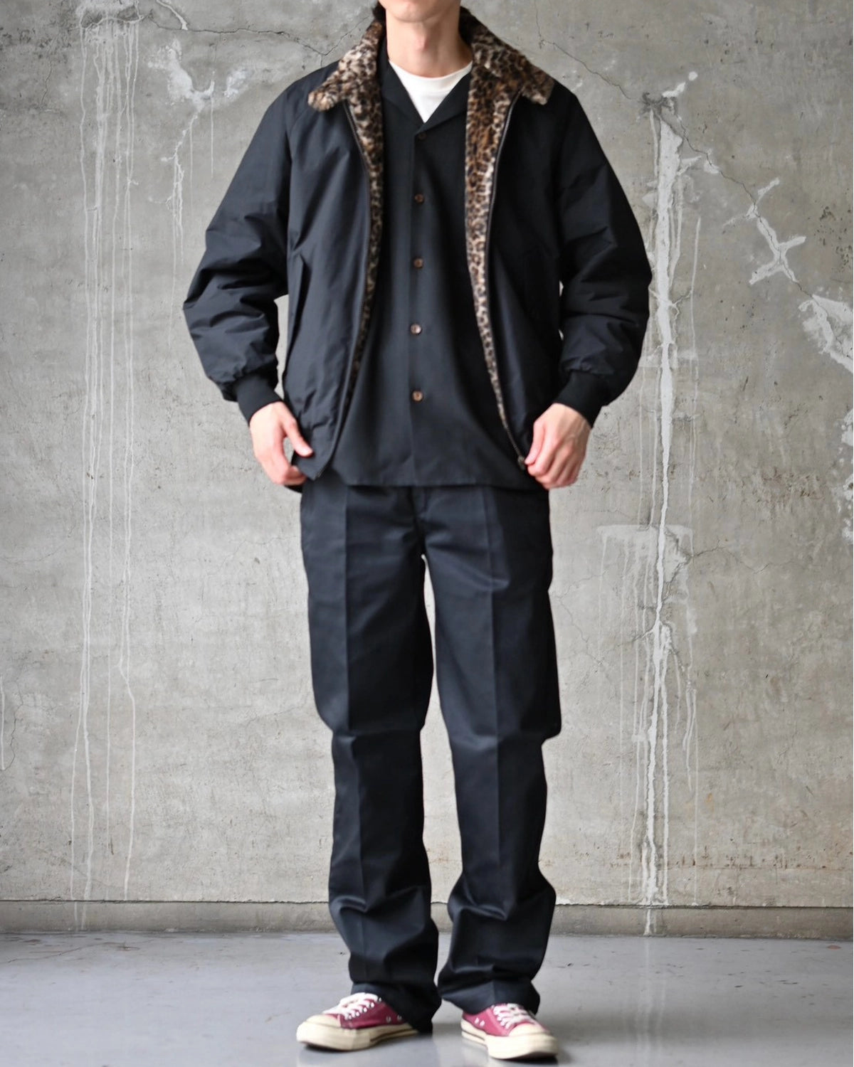 WACKO MARIA /  BARACUTA / G9 REVERSIBLE  HARRINGTON JACKET - TYPE-1 - (26FW-WMO-BC01)