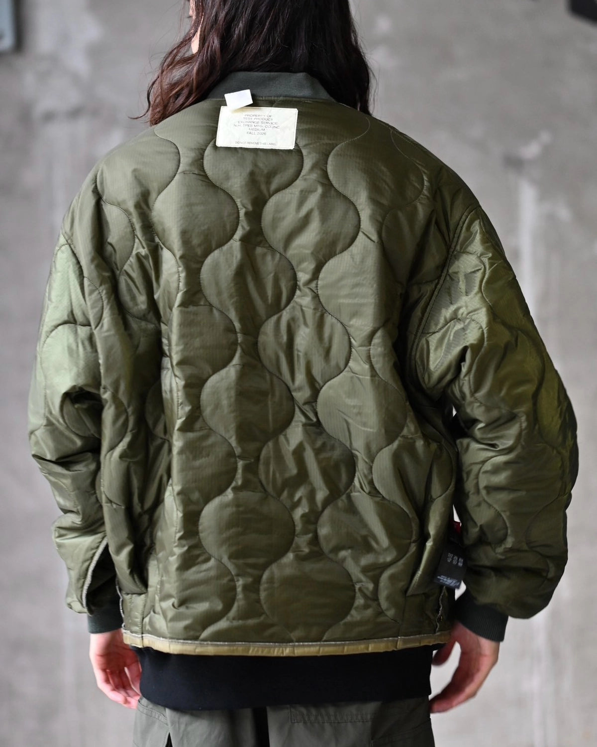 N.HOOLYWOOD TEST PRODUCT EXCHANGE SERVICE / QUILTED JACKET (9262-BL01-003)