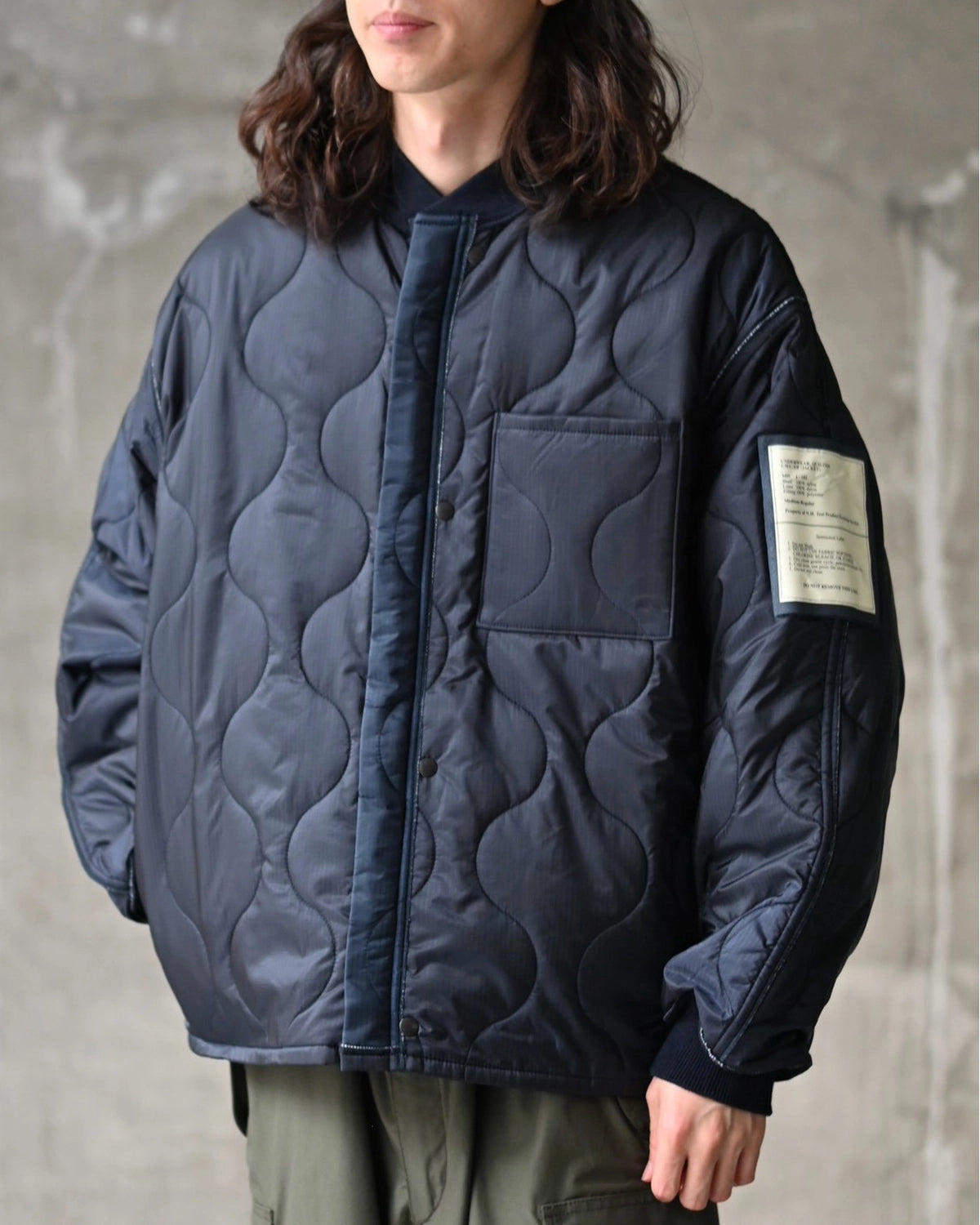 N.HOOLYWOOD TEST PRODUCT EXCHANGE SERVICE / QUILTED JACKET (9262-BL01-003)