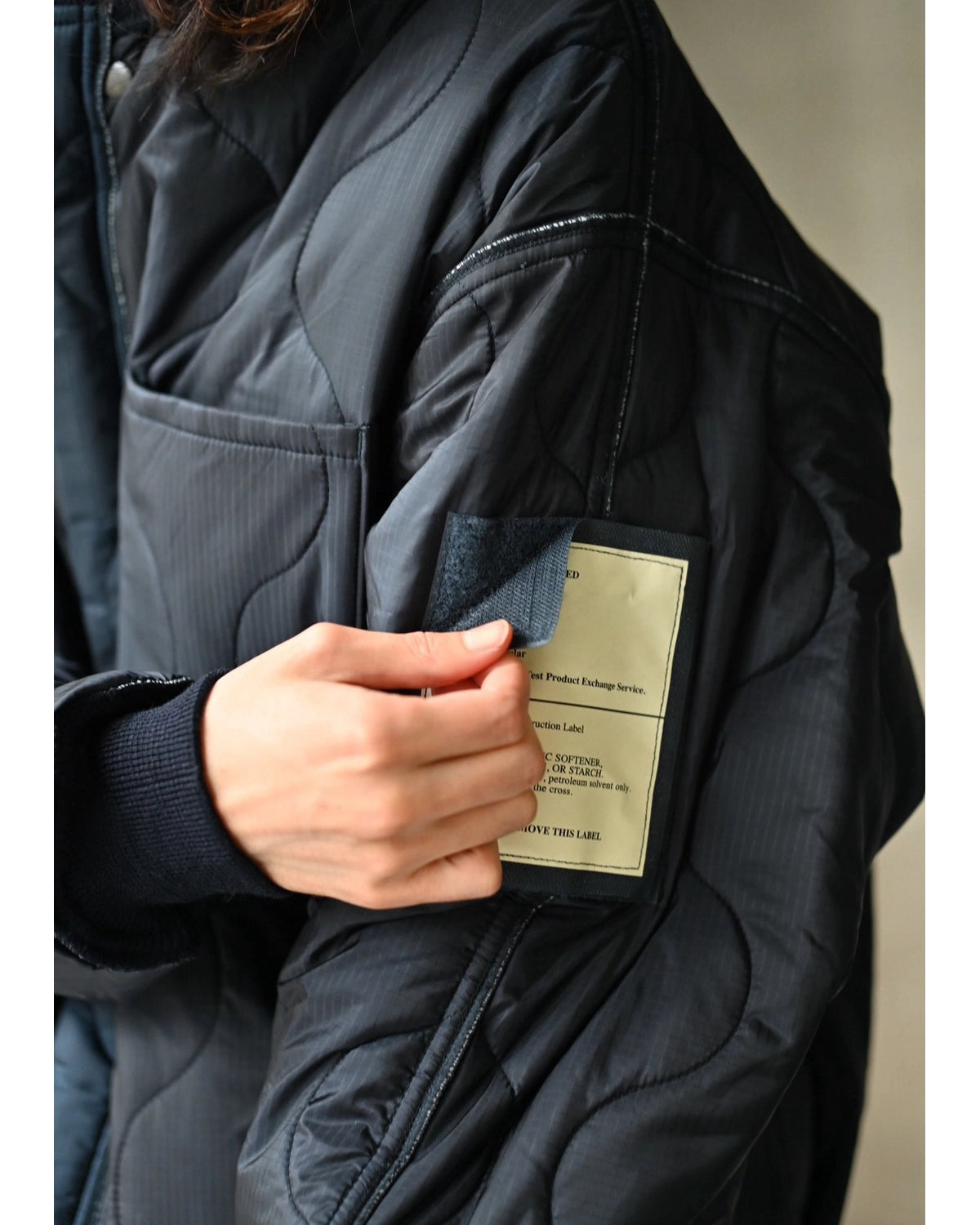 N.HOOLYWOOD TEST PRODUCT EXCHANGE SERVICE / QUILTED JACKET (9262-BL01-003)