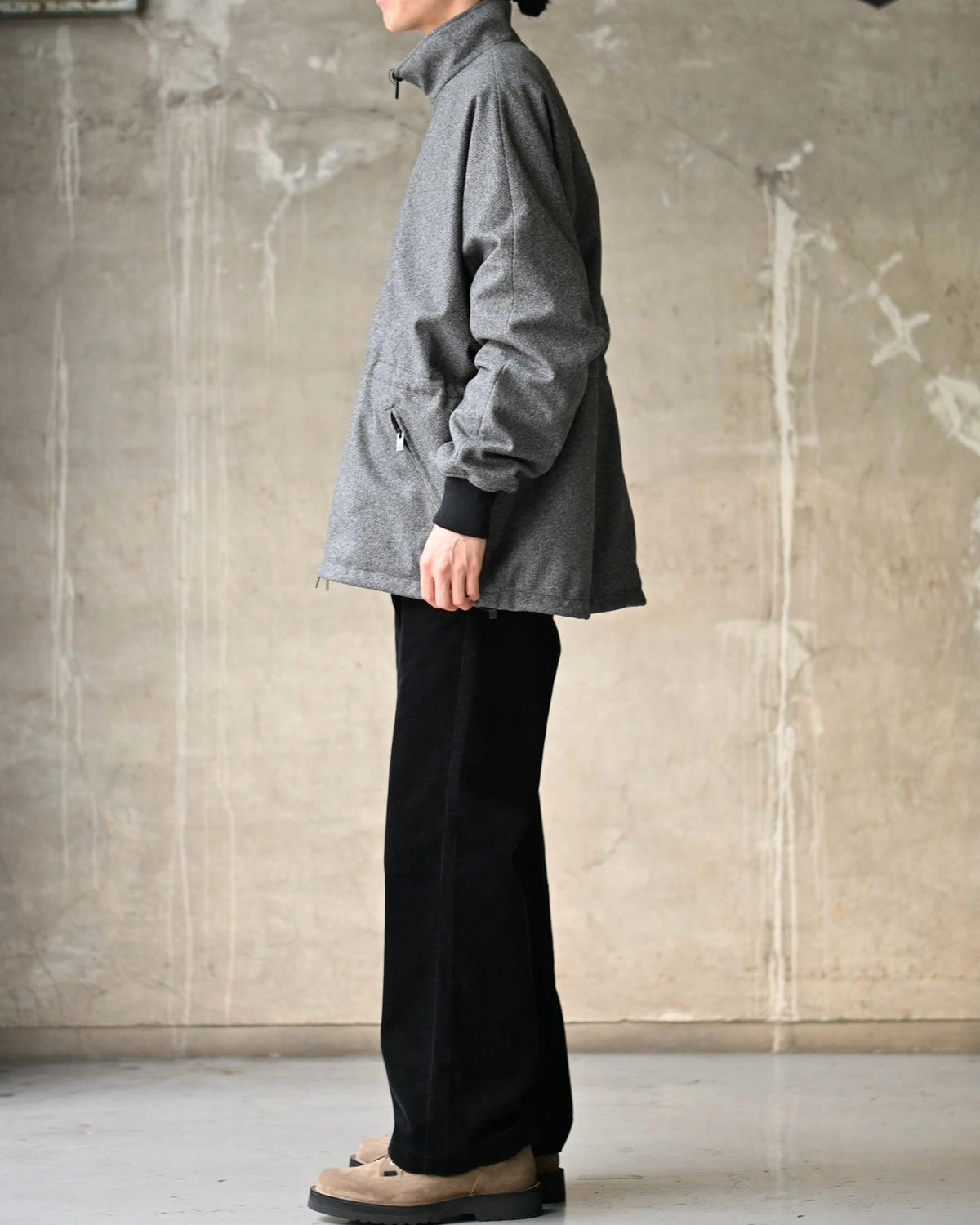 N.HOOLYWOOD COMPILE / STAND COLLAR COAT (2262-CO04-018)
