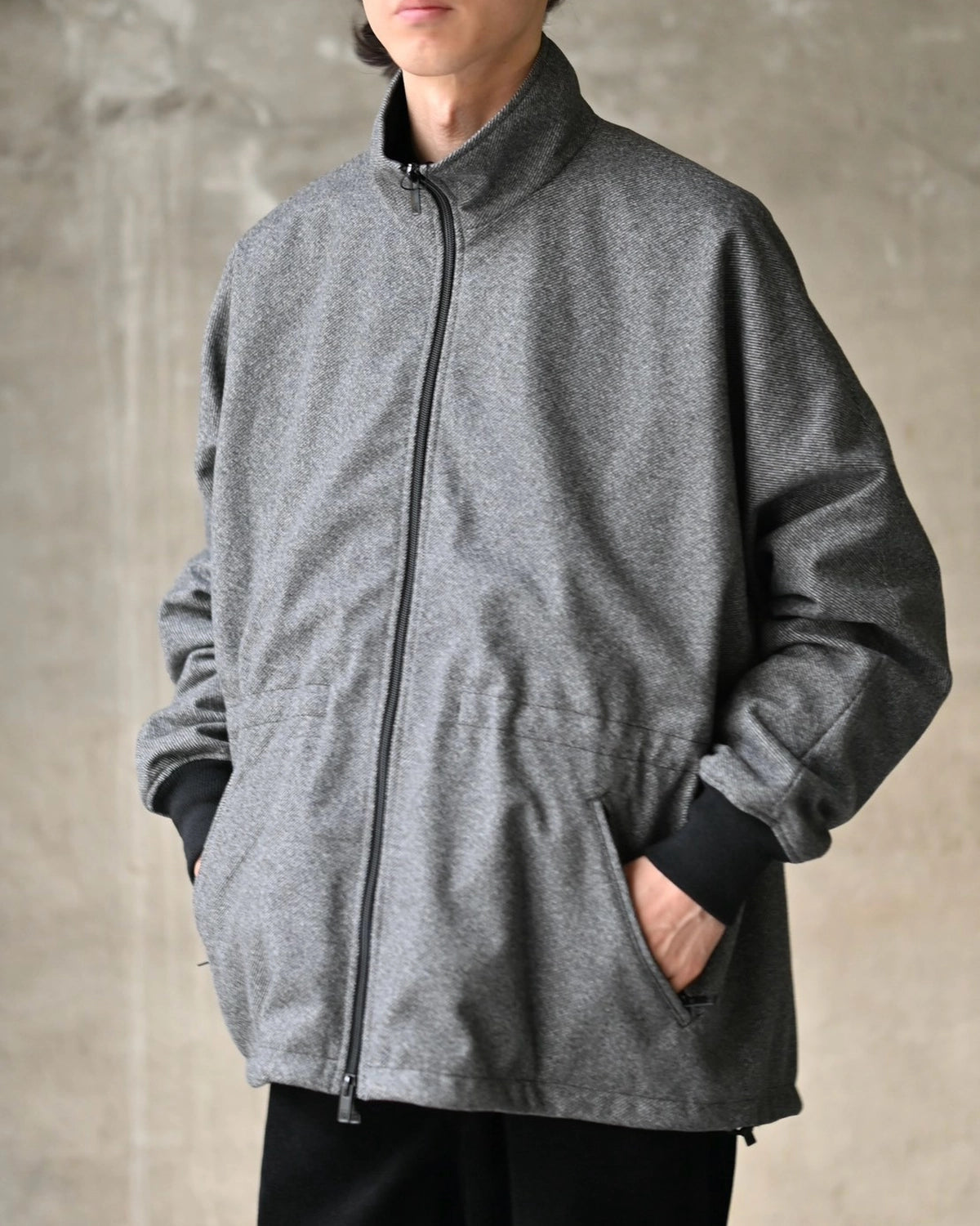 N.HOOLYWOOD COMPILE / STAND COLLAR COAT (2262-CO04-018)