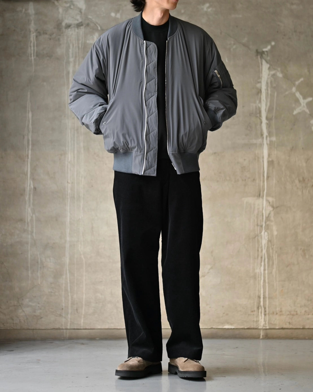 N.HOOLYWOOD COMPILE / BOMBER JACKET (2262-BL14-002)