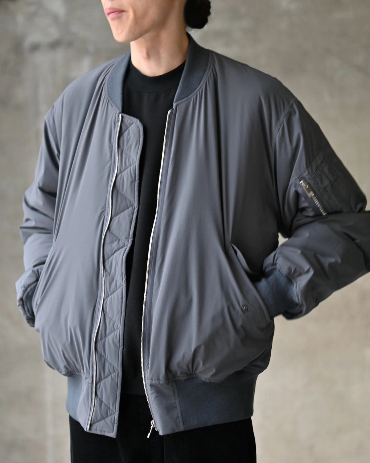 N.HOOLYWOOD COMPILE / BOMBER JACKET (2262-BL14-002)