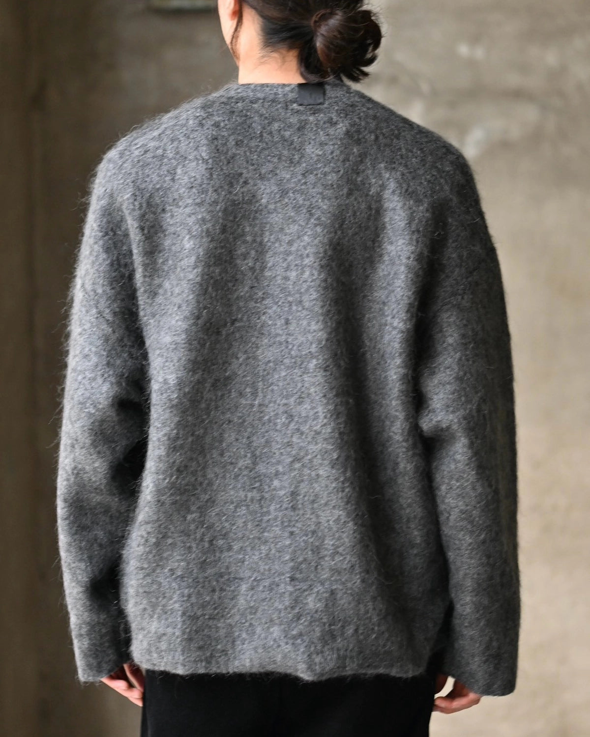 N.HOOLYWOOD COMPILE / REVERSIBLE V-NECK KNIT PULLOVER (2262-CS01-024)