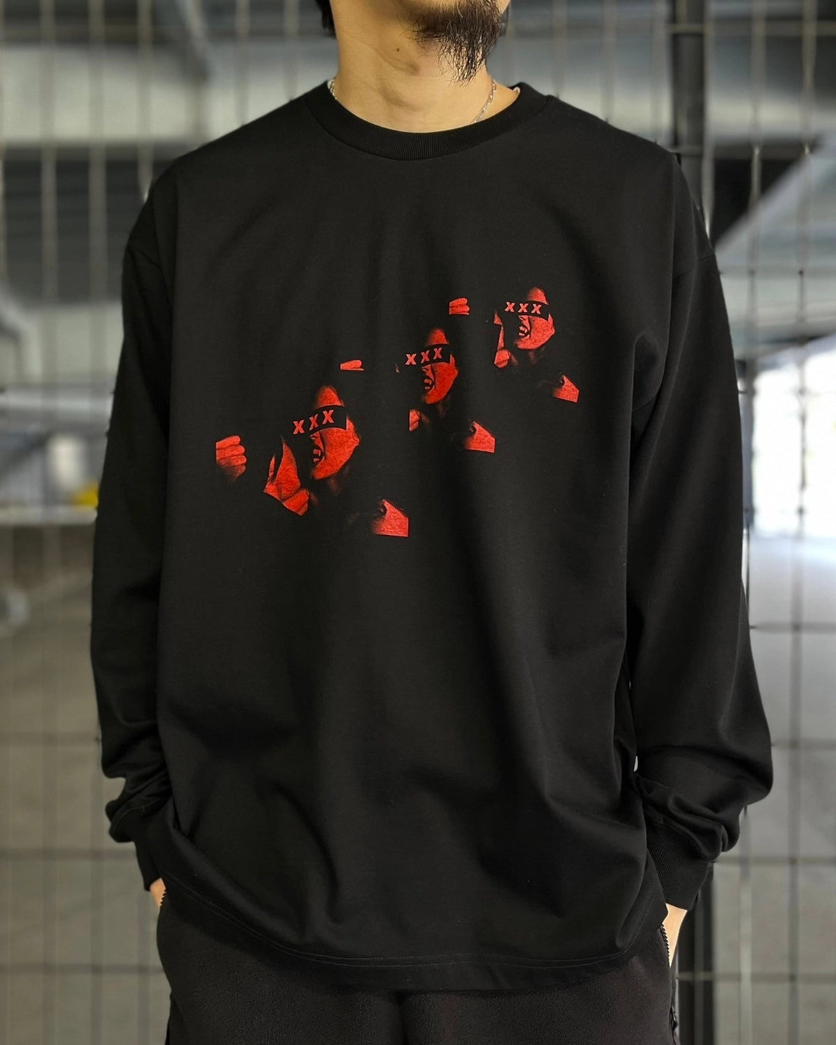 GOD SELECTION XXX / LONG SLEEVE T-SHIRT (GX-A25-LT-08)