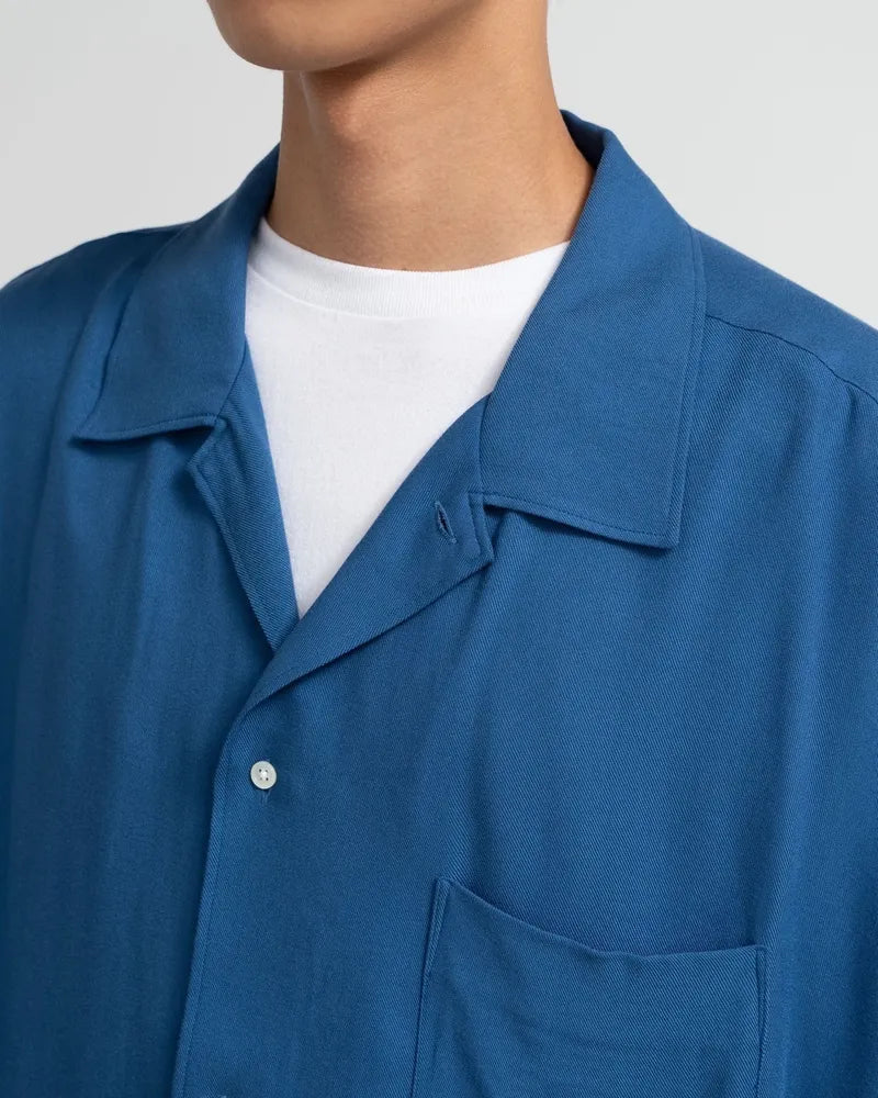 Graphpaper / SIDOGRAS Twill Viscose Oversized Sleeping Shirt (GM244-50148B)