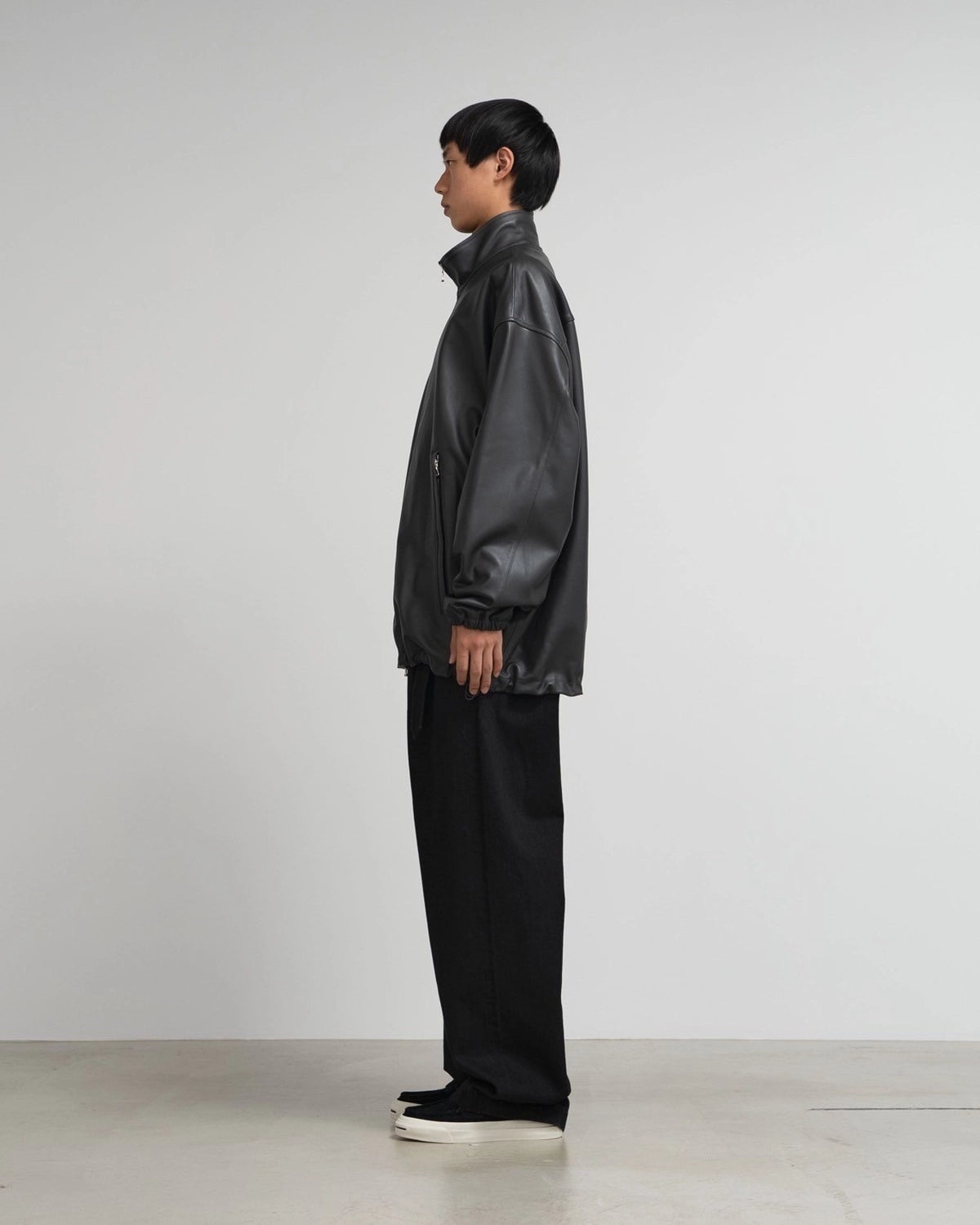 Graphpaper / Lamb Leather Track Blouson (GU251-30277)