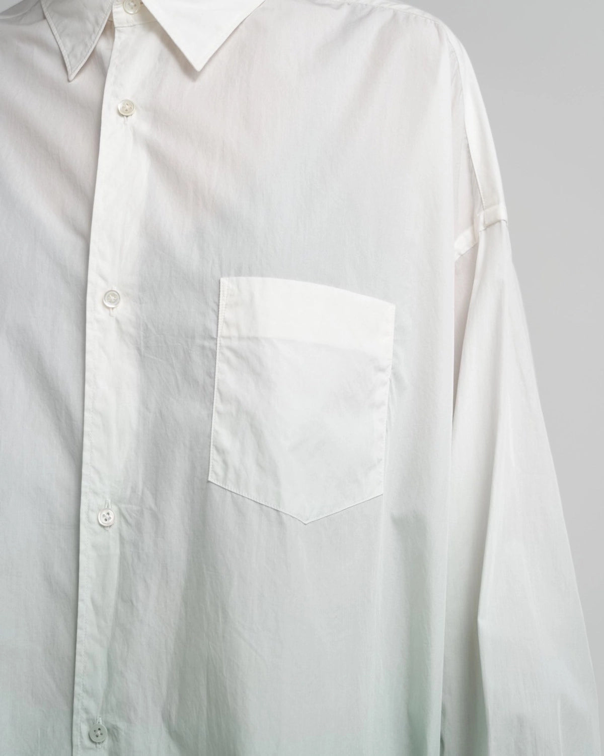 Graphpaper / Broad L/S Oversized Regular Collar Shirt (GU251-50001C)