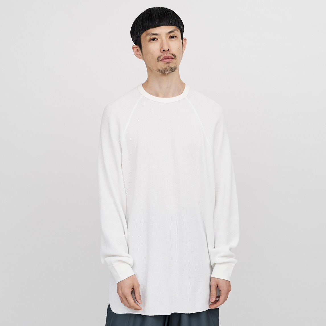 Graphpaper / Waffle L/S Crew Neck Tee