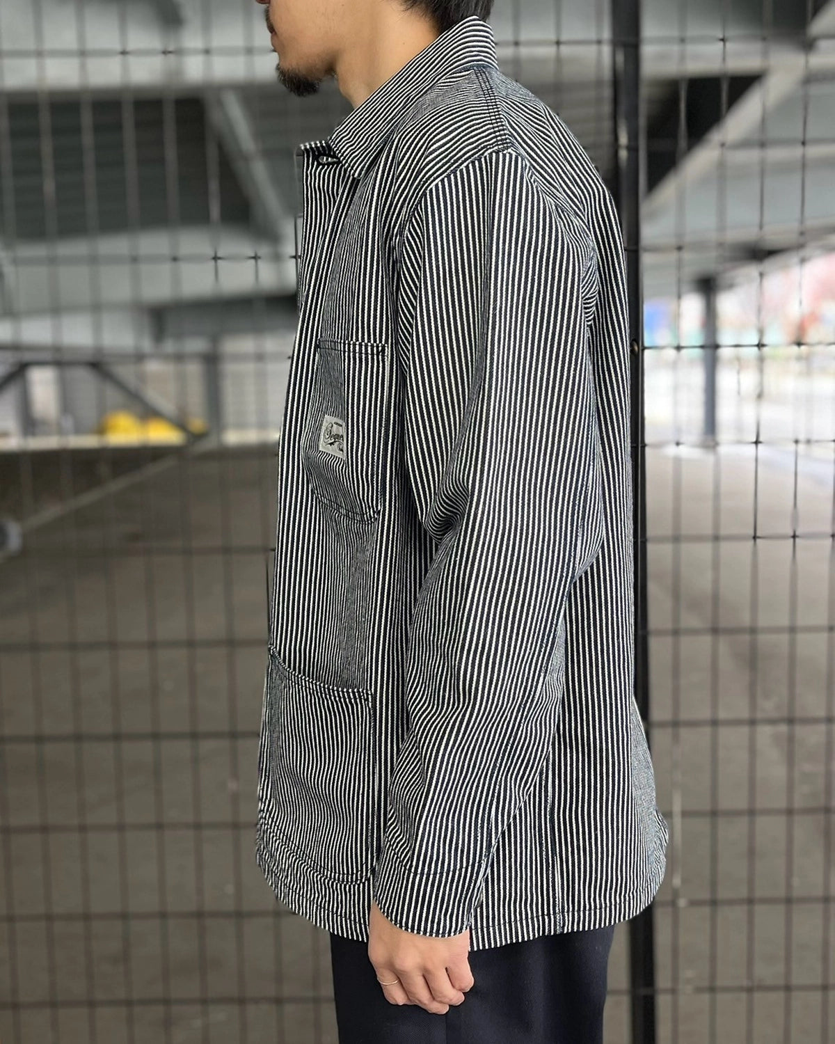 ジャケット・アウター SQ-25SS-JK-01 COVERALL HICKORY SEQUEL(シークエル) / COVERALL | 公式通販・JACK in the NET