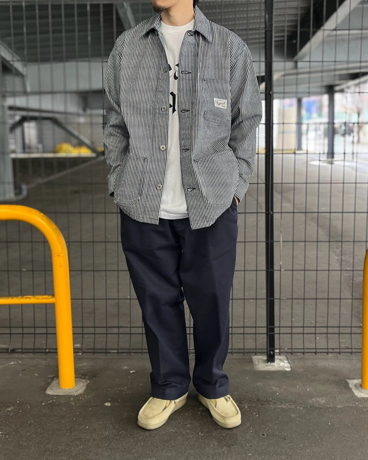 ジャケット・アウター SQ-25SS-JK-01 COVERALL HICKORY SEQUEL(シークエル) / COVERALL | 公式通販・JACK in the NET
