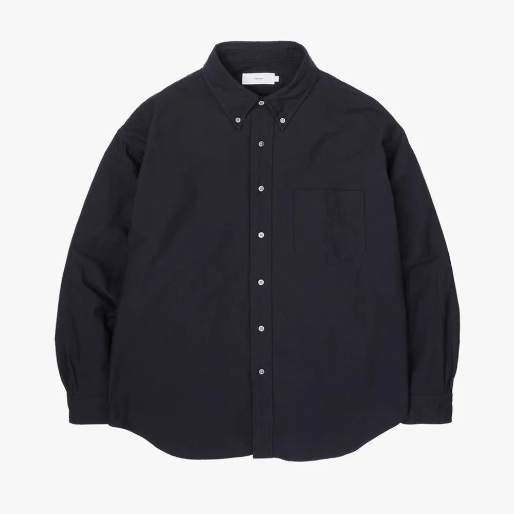 Graphpaper / Oxford L/S B.D Box Shirt (GM243-50020B)