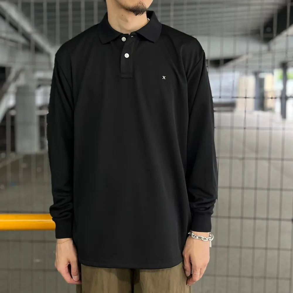 GOD SELECTION XXX / LONG SLEEVE POLO SHIRT (GX-S24-LPL-01)