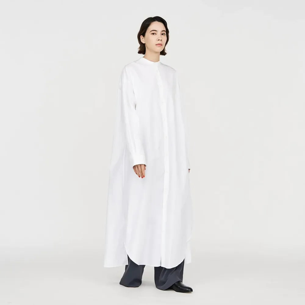 Graphpaper / High Count Broad Band Oversized Shirt Dress