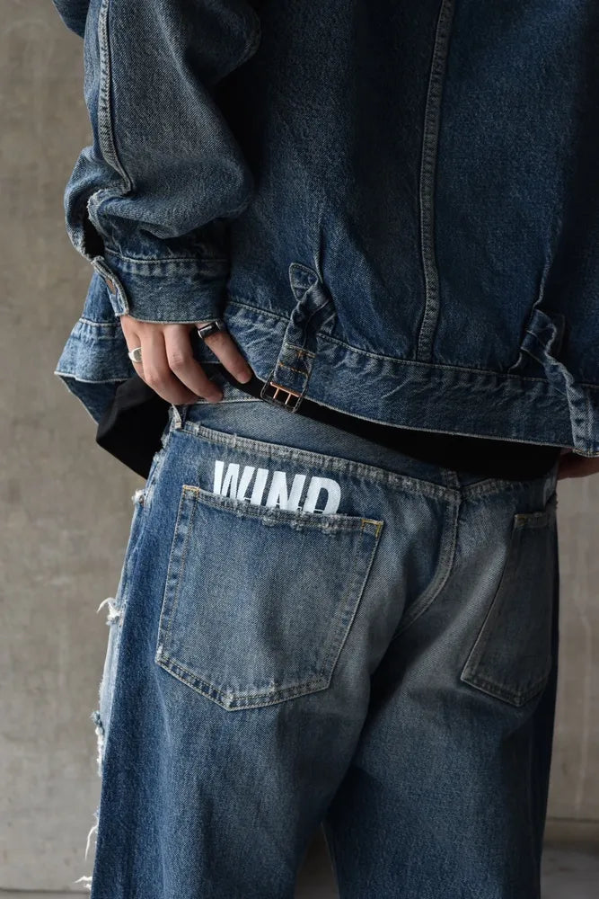 MINEDENIM  / WDS×MINEDENIM L.Straight 5pocket USS (24MND-WAS002)