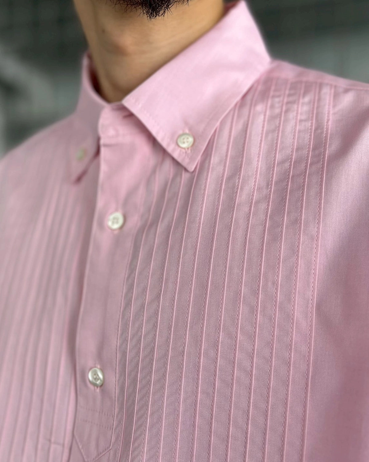 SEQUEL / PINTUCK SHIRT (SQ-25SS-SH-04)