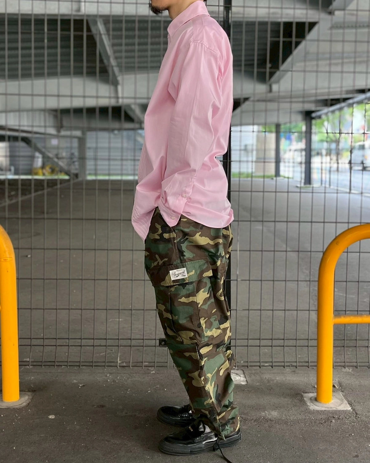 SEQUEL / PINTUCK SHIRT (SQ-25SS-SH-04)