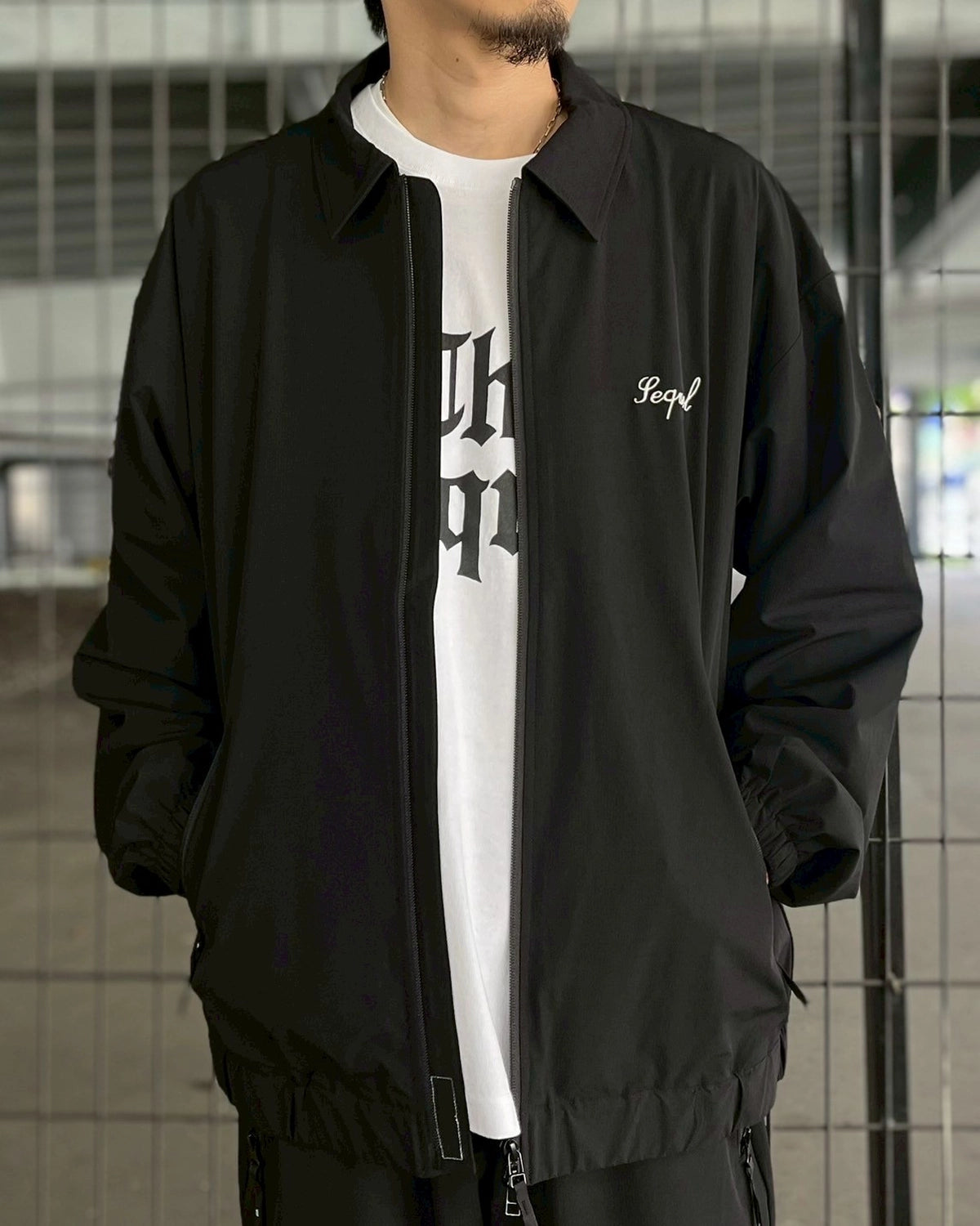SEQUEL / NYLON SET UP JACKET (SQ-25AW-JK-01)