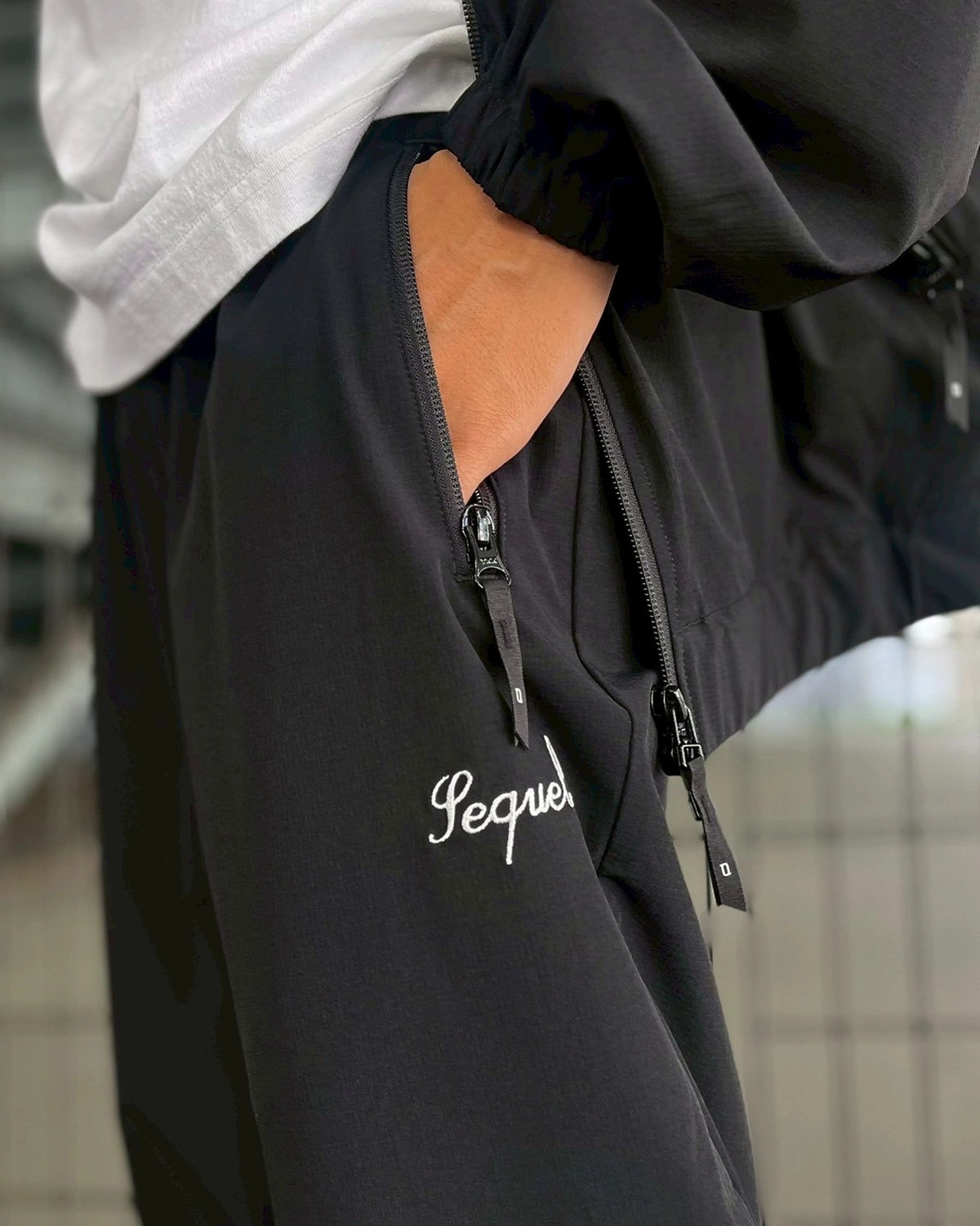 SEQUEL / NYLON SET UP PANTS (SQ-25AW-PT-01)