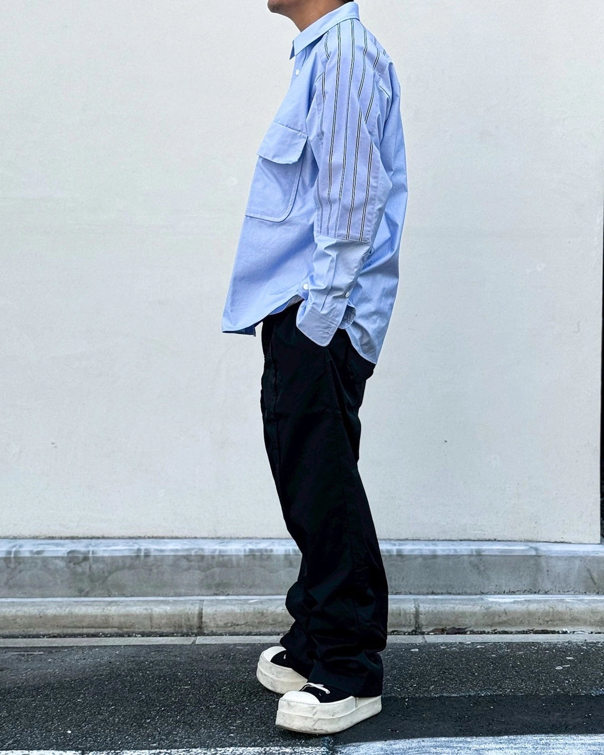 ALWAYS OUT OF STOCK / OVER PLEATED TROUSERS (HA-026106108)