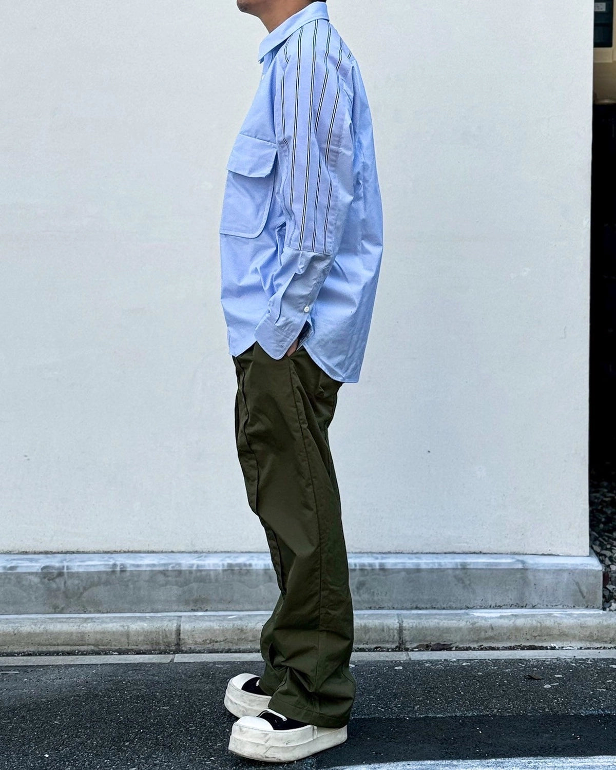 ALWAYS OUT OF STOCK / OVER PLEATED TROUSERS (HA-026106108)