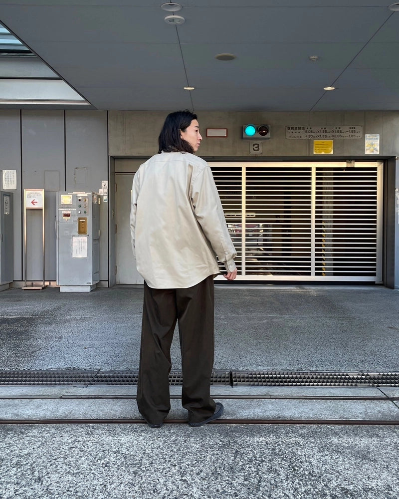 A.PRESSE(アプレッセ) / Giza Oxford Regular Collar Shirt