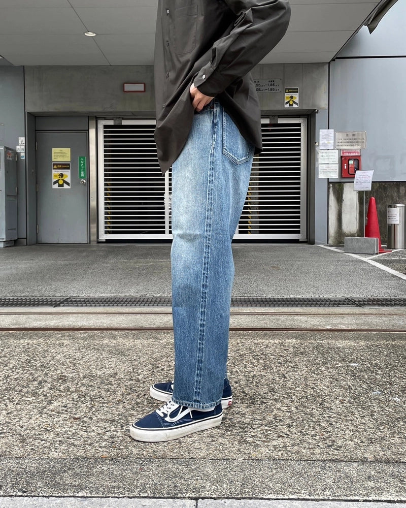 A.PRESSE / No.22 Washed Wide Denim Pants (AP-4003)