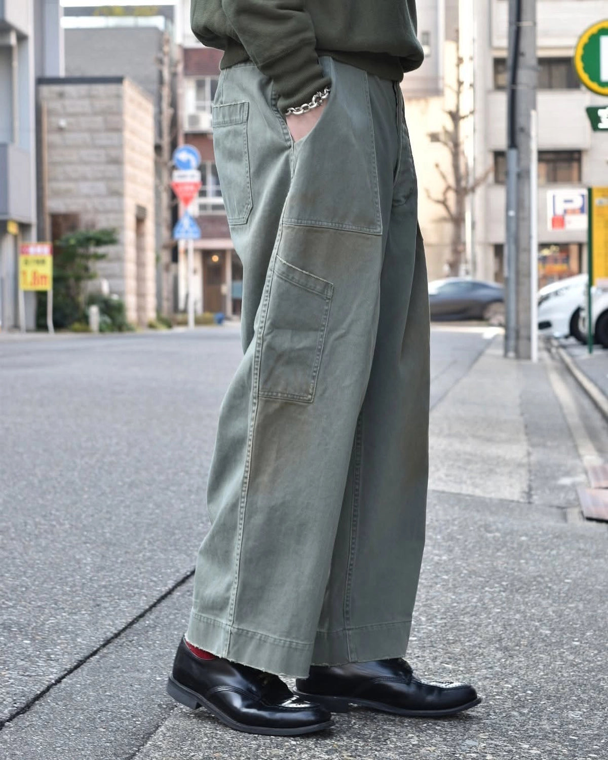 パンツ a.presse Vintage USAF Hemmed Bottoms 3 A.PRESSE パンツ a.presse Vintage USAF Hemmed Bottoms 3 A.PRESSE