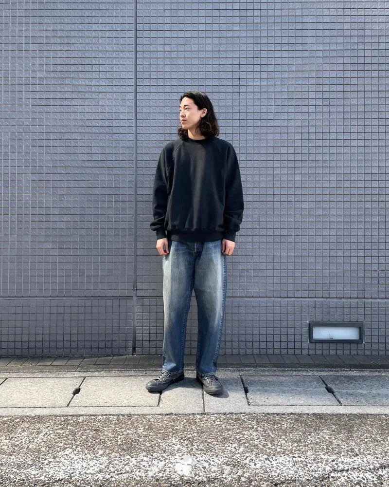 A.PRESSE / No.22 Washed Wide Denim Pants (AP-4003)　