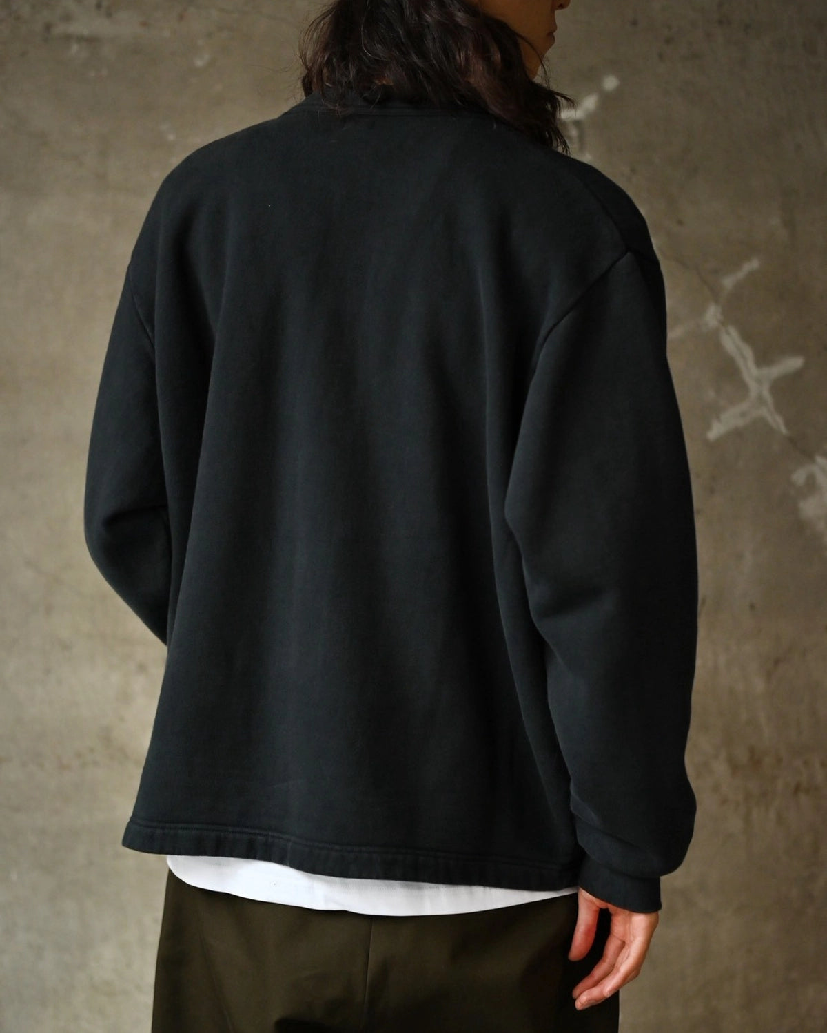 A.PRESSE / Vintage Sweat Cardigan (26AAP-05-14)