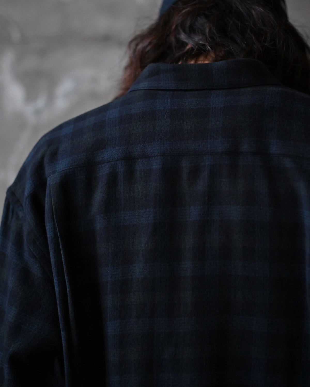A.PRESSE / Wool Regular Collar Shirt (26AAP-02-21)
