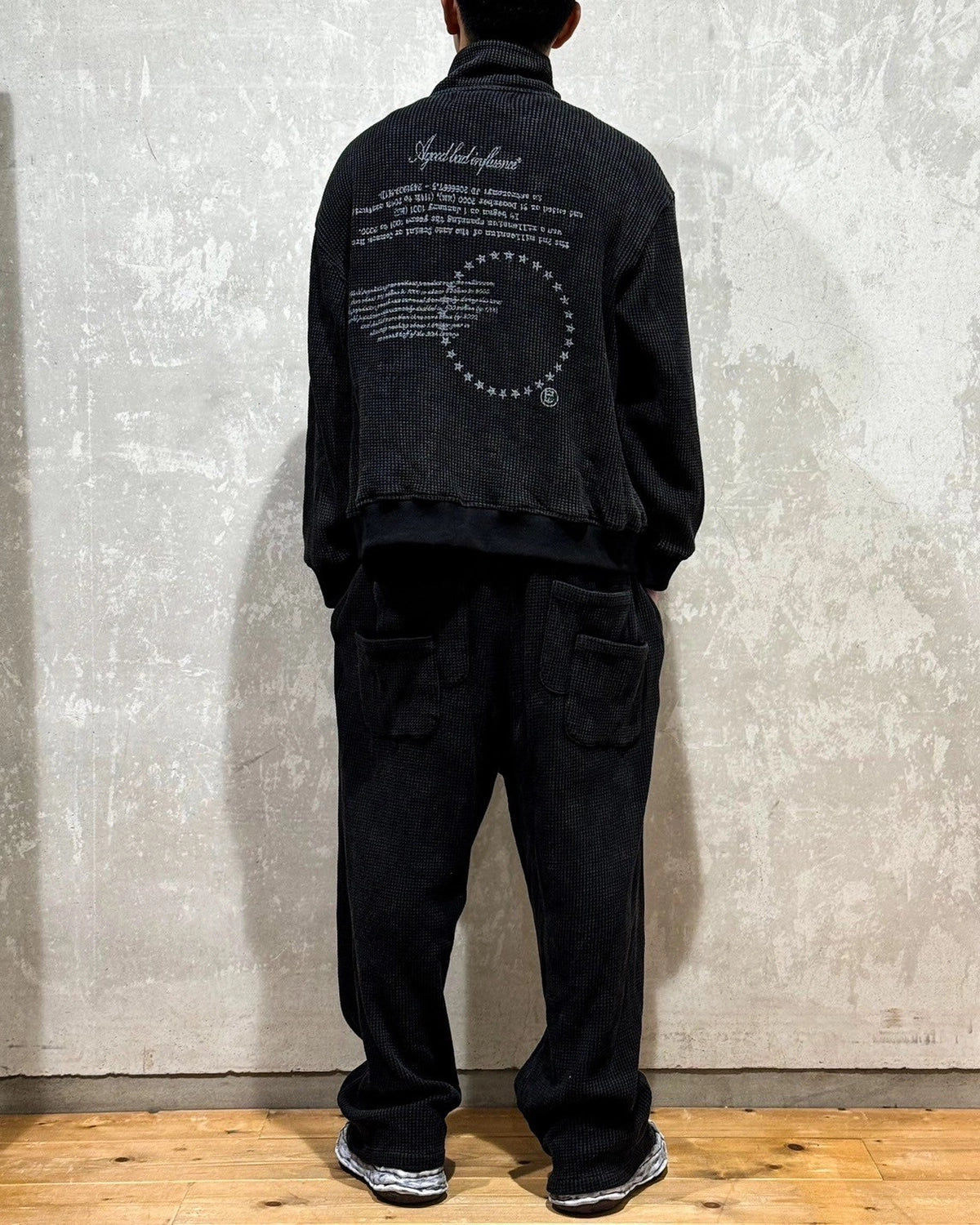 A Good Bad Influence / WAFFLE TRACK TOP (AGBI-25SS-JK02)