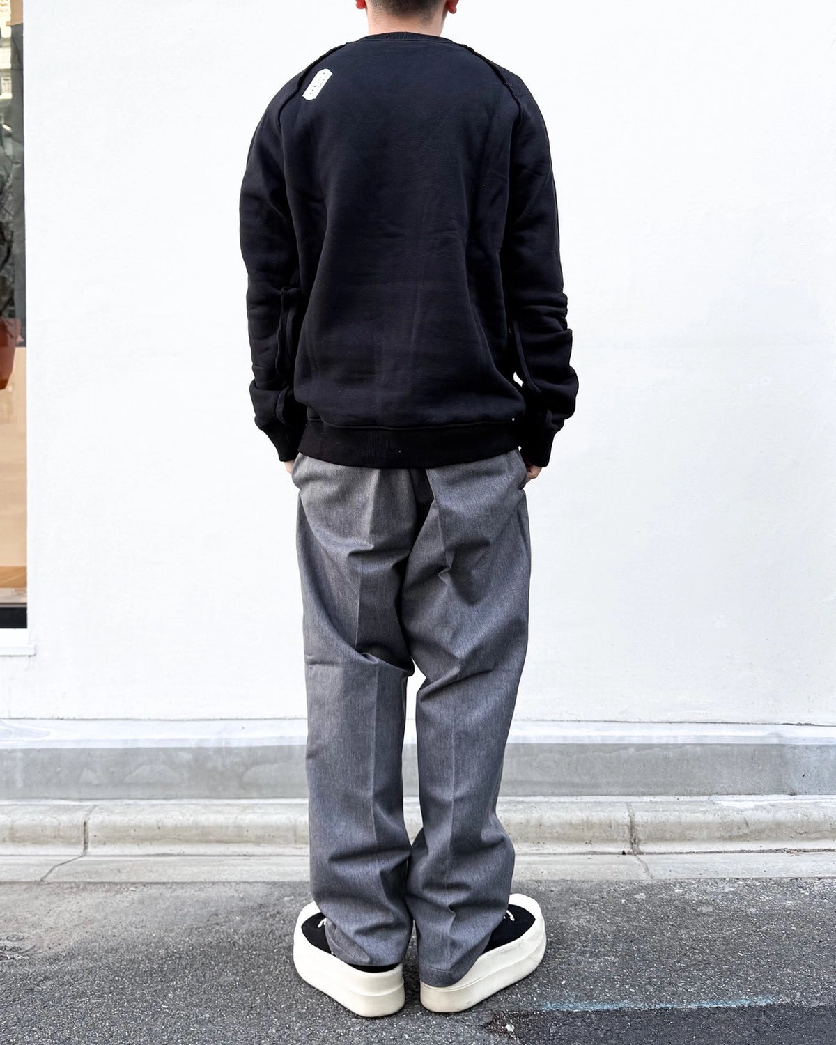 AKA SIX/SCRAP MOHAIR JUMPER 